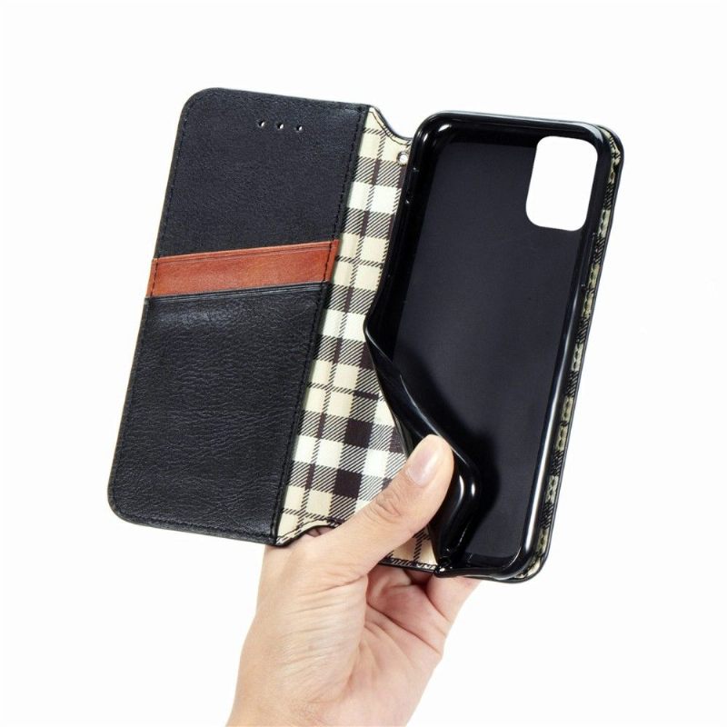 Folio-hoesje voor Xiaomi Redmi Note 10 Pro Kub Design-kaarthouder
