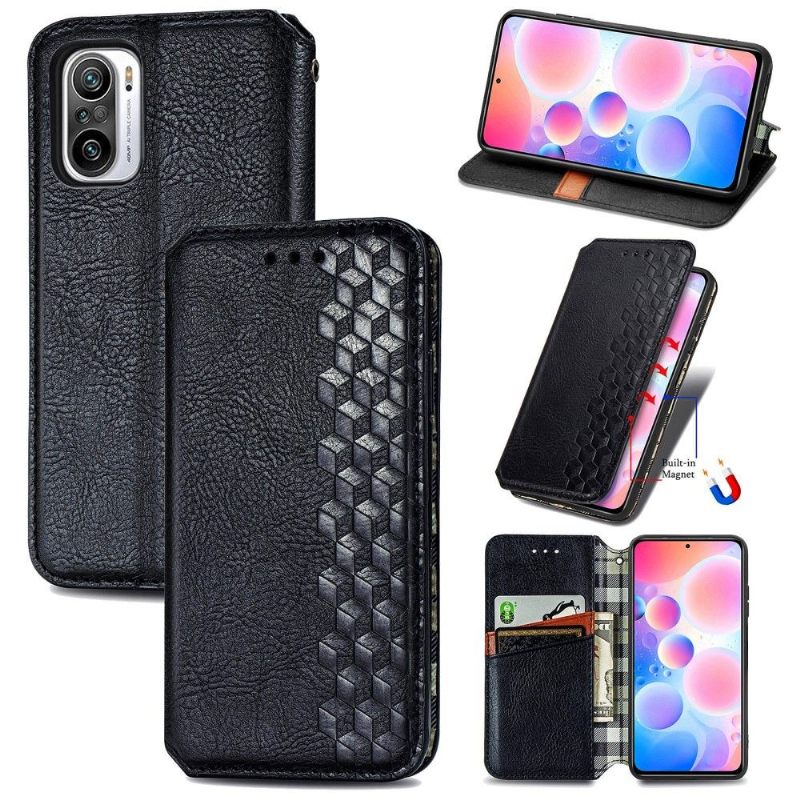 Folio-hoesje voor Xiaomi Redmi Note 10 Pro Kub Design-kaarthouder