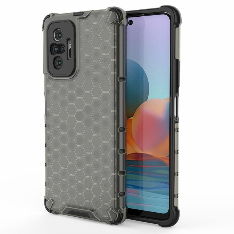 Hoesje voor Xiaomi Redmi Note 10 Pro Honingraatontwerp