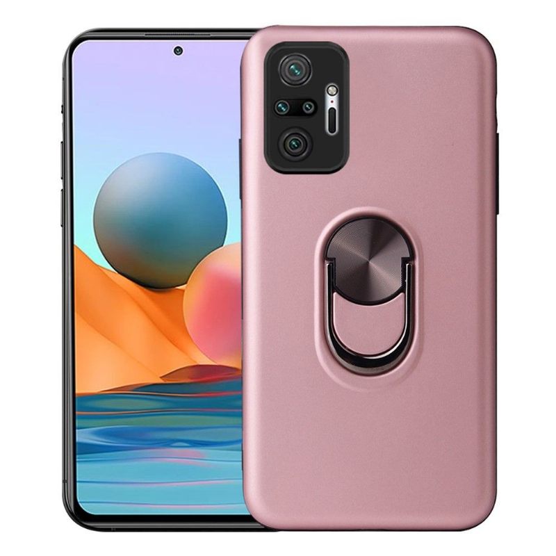 Hoesje voor Xiaomi Redmi Note 10 Pro Mat Effect Met Ondersteuning Op De Rug