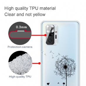 Hoesje voor Xiaomi Redmi Note 10 Pro Paar En Paardebloemen