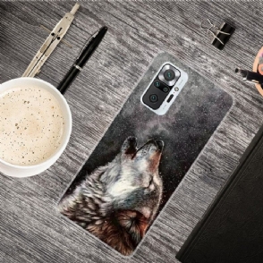 Hoesje voor Xiaomi Redmi Note 10 Pro Wolf