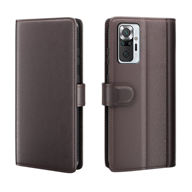 Leren Hoesje voor Xiaomi Redmi Note 10 Pro Premium Leer