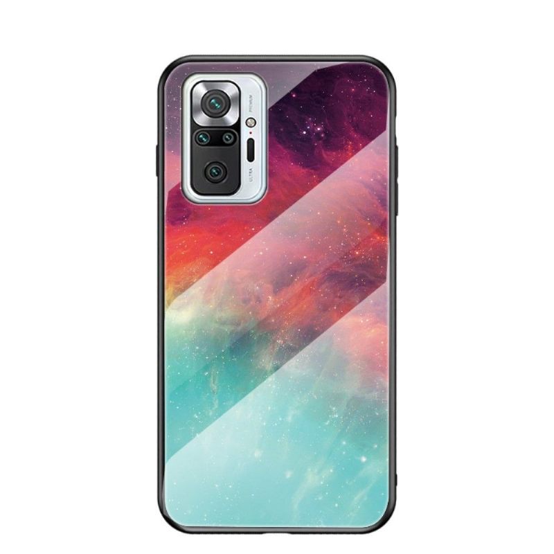 Telefoonhoesje voor Xiaomi Redmi Note 10 Pro Bescherming Glazen Achternevel