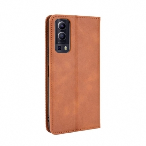Cover voor Vivo Y72 5G Anti-fall De Lederen Stijl Cirénius