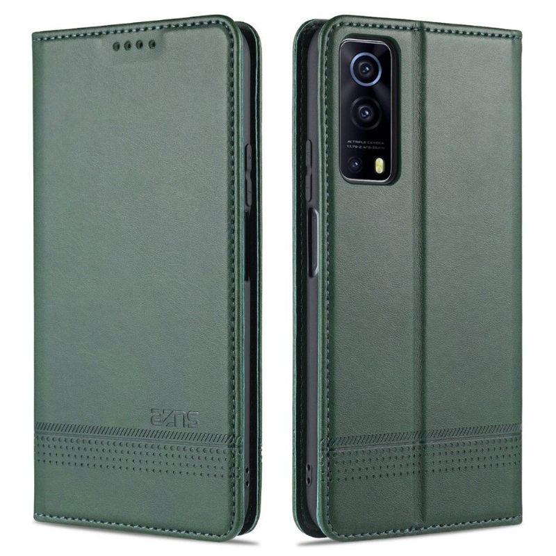 Cover voor Vivo Y72 5G Portemonnee Azns Kunstleer