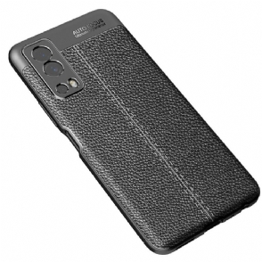 Hoesje voor Vivo Y72 5G Slang Met Korrelafwerking