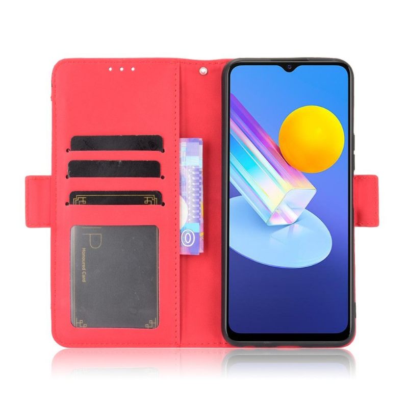 Leren Hoesje voor Vivo Y72 5G Bescherming Premium Met Kaarthouder