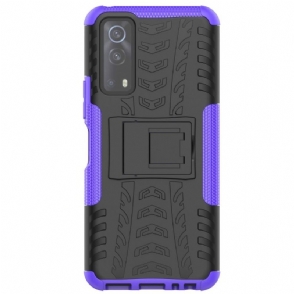 Telefoonhoesje voor Vivo Y72 5G Bescherming Antislip Met Ondersteuning