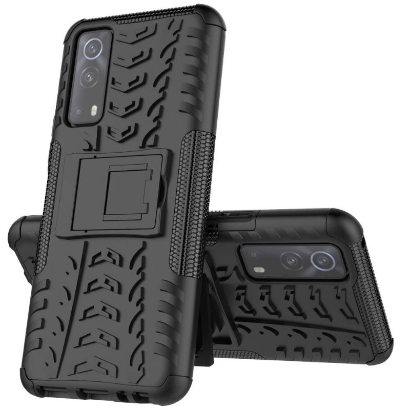 Telefoonhoesje voor Vivo Y72 5G Bescherming Antislip Met Ondersteuning