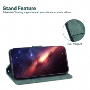 Cover voor Xiaomi Redmi Note 10 5G / Poco M3 Pro Folio-hoesje Faux Leather Folio Strepen