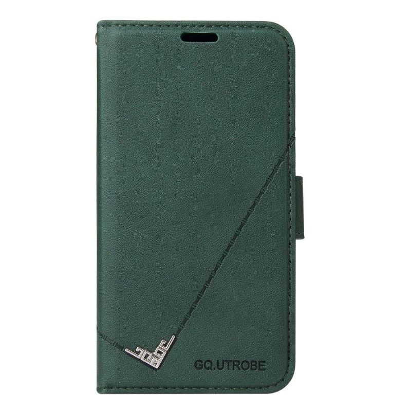 Folio-hoesje voor Xiaomi Redmi Note 10 5G / Poco M3 Pro Gq.utrobe Klassiek