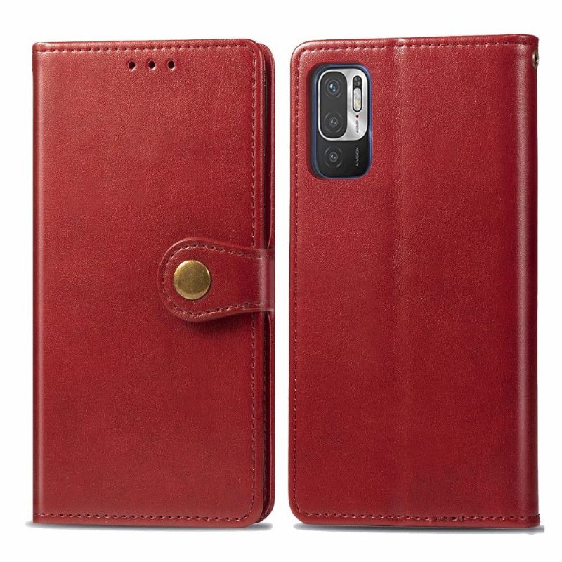 Folio-hoesje voor Xiaomi Redmi Note 10 5G / Poco M3 Pro Indila Kunstleer Kaarthouder
