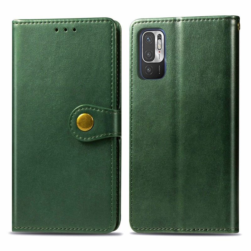 Folio-hoesje voor Xiaomi Redmi Note 10 5G / Poco M3 Pro Indila Kunstleer Kaarthouder