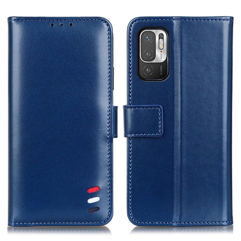 Folio-hoesje voor Xiaomi Redmi Note 10 5G / Poco M3 Pro Ondersteuningsfunctie Voor Melodieleereffect