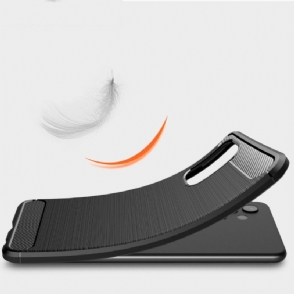 Hoesje voor Xiaomi Redmi Note 10 5G / Poco M3 Pro Geborsteld Siliconeneffect