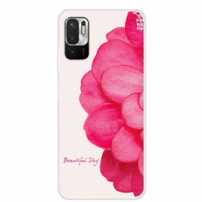 Hoesje voor Xiaomi Redmi Note 10 5G / Poco M3 Pro Mooie Dag Bloem