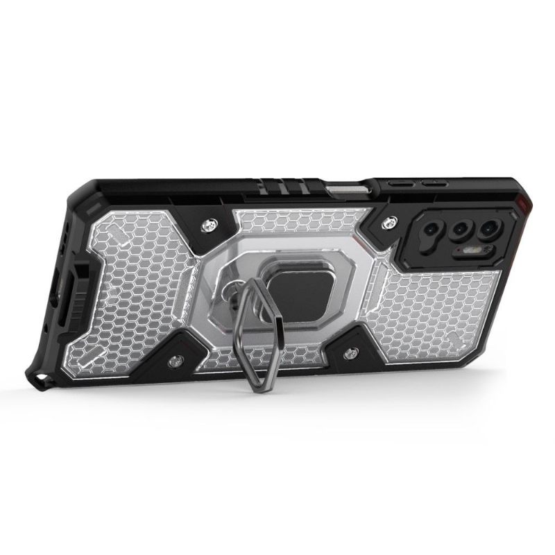 Hoesje voor Xiaomi Redmi Note 10 5G / Poco M3 Pro Tweekleurige Ondersteuningsfunctie