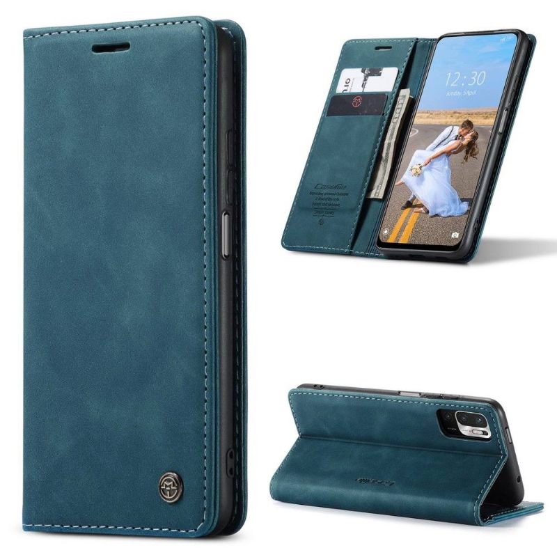 Leren Hoesje voor Xiaomi Redmi Note 10 5G / Poco M3 Pro Bescherming Kunstleer Golia's