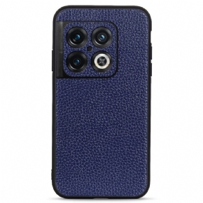 Hoesje voor OnePlus 10 Pro 5G Hybride Echt Leer