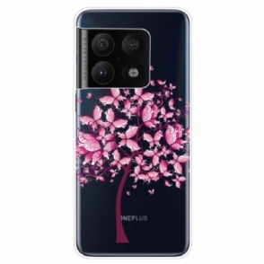 Hoesje voor OnePlus 10 Pro 5G Roze Boomtop