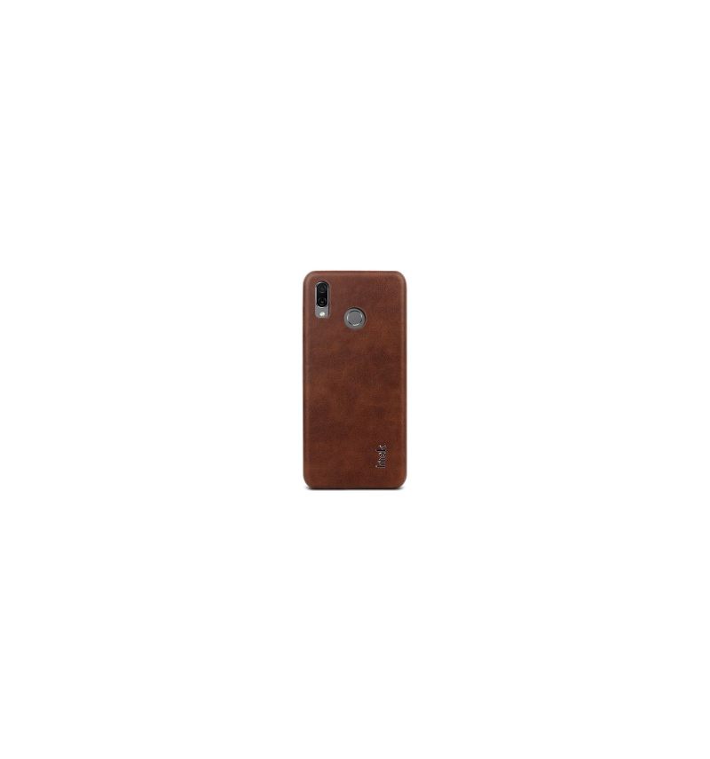 Hoesje voor Honor Play Anti-fall Imitatieleer - Bruin