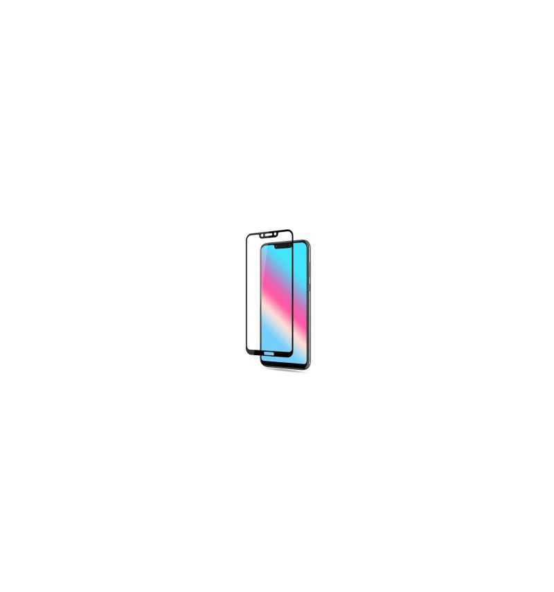 Honor Play - Schermbeschermer Van Gehard Glas Op Ware Grootte - Zwart