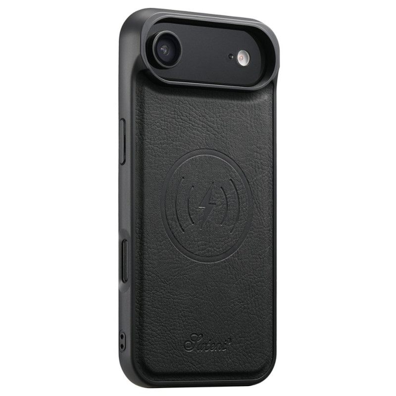 Cover Hoesje iPhone Air Telefoonhoesje Magsafe-compatibel Met Standaard En Afneembare Kaarthouder