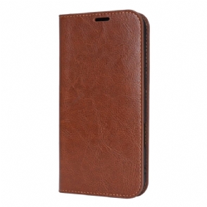 Folio-hoesje iPhone Air Echt Leer