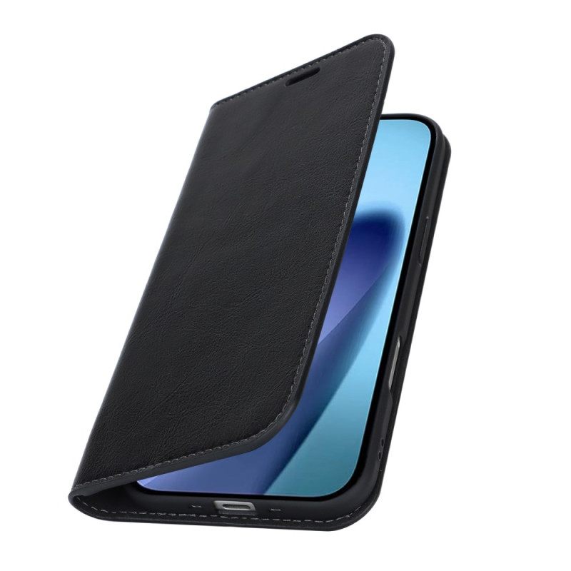 Folio-hoesje iPhone Air Echt Leer