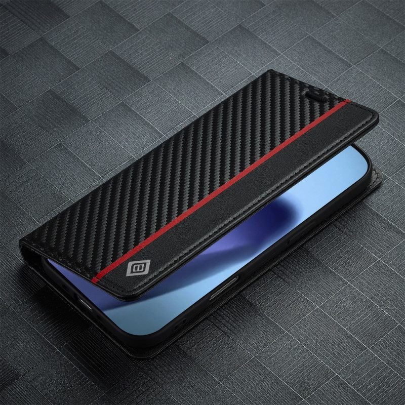 Folio-hoesje iPhone Air Koolstofvezel Lc.imeeke