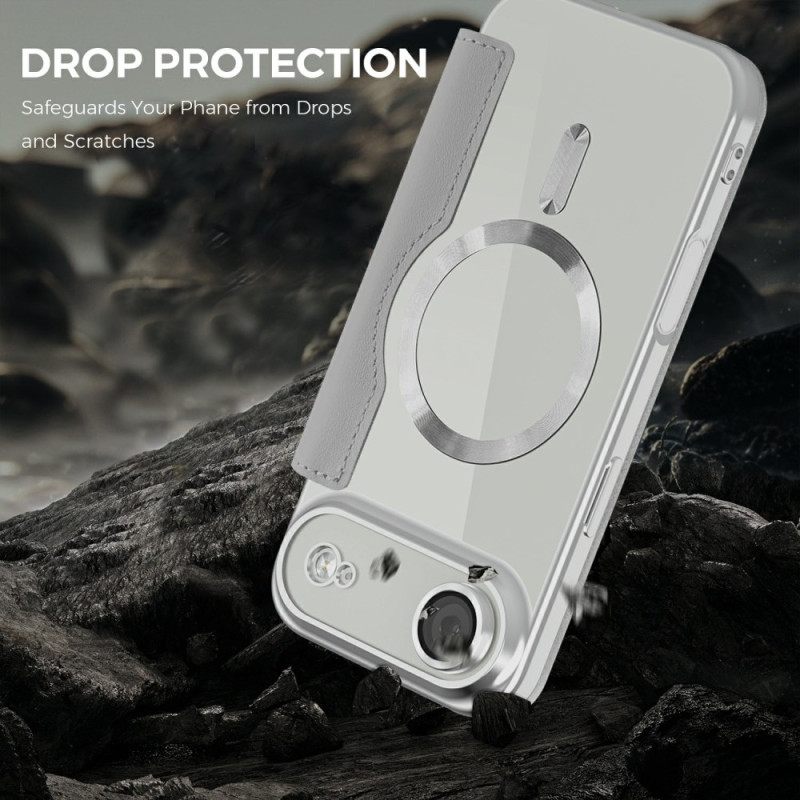 Folio-hoesje iPhone Air Magsafe-compatibel Gewatteerd Bescherming Hoesje