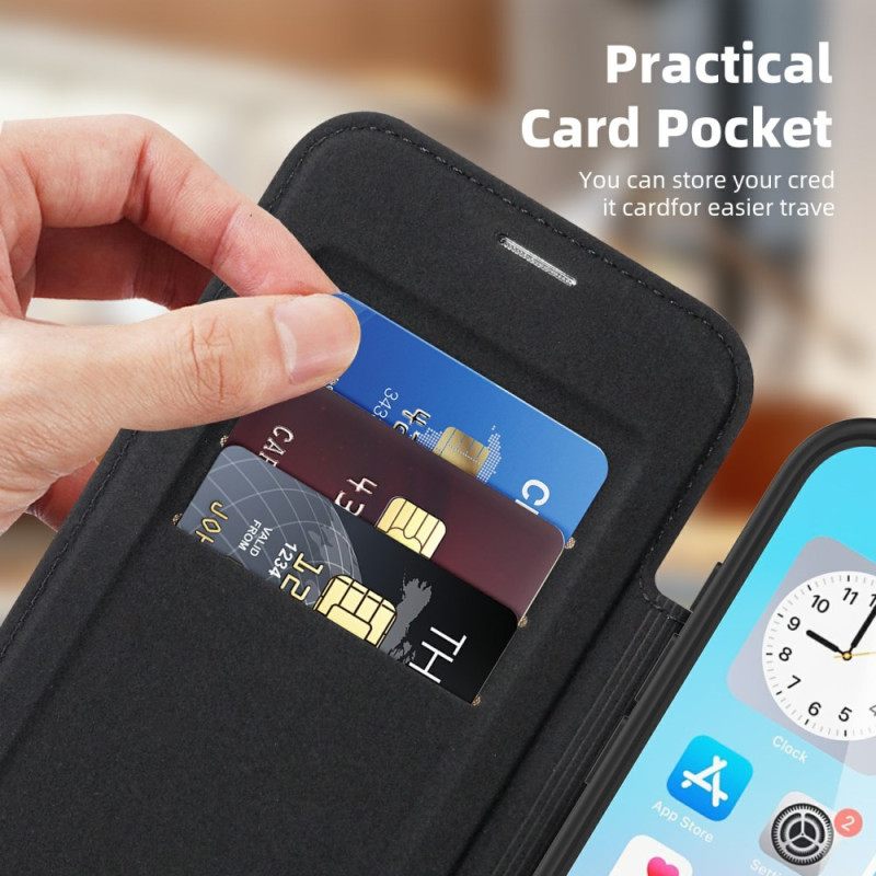 Folio-hoesje iPhone Air Magsafe-compatibel Met Rfid-kaarthouder Bescherming Hoesje