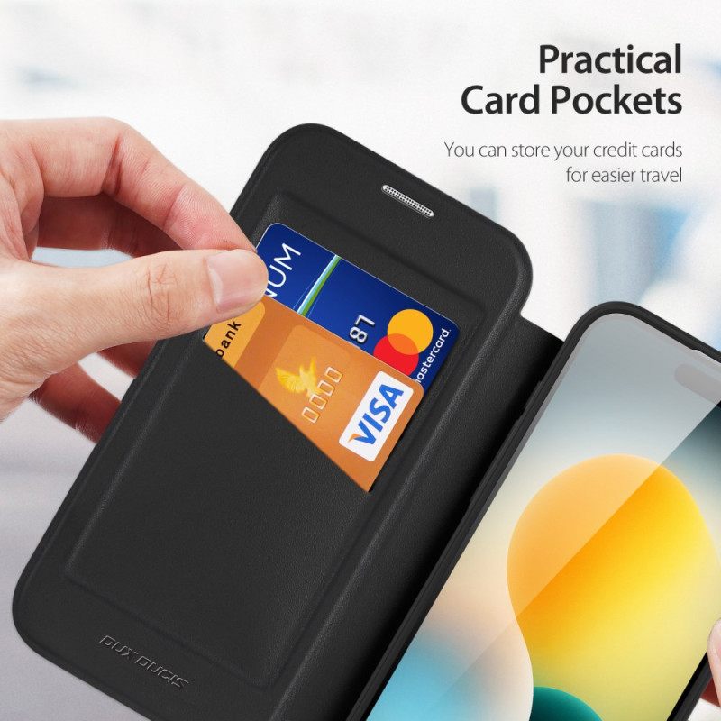 Folio-hoesje iPhone Air Magsafe Skin X Pro Series Met Standaard Dux Ducis