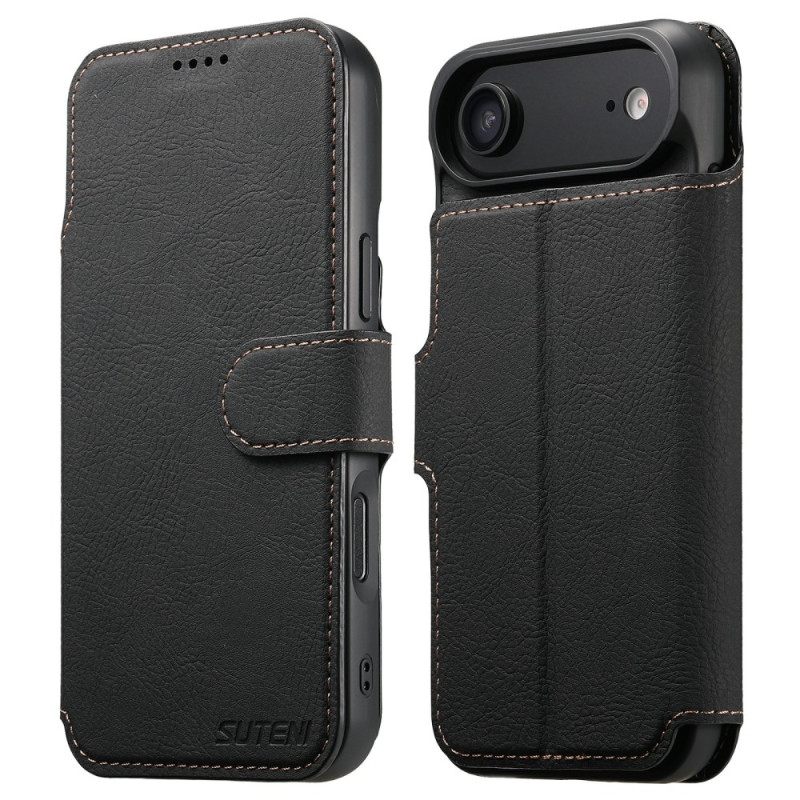 Folio-hoesje iPhone Air Telefoonhoesje Afneembare Magsafe-case Suteni