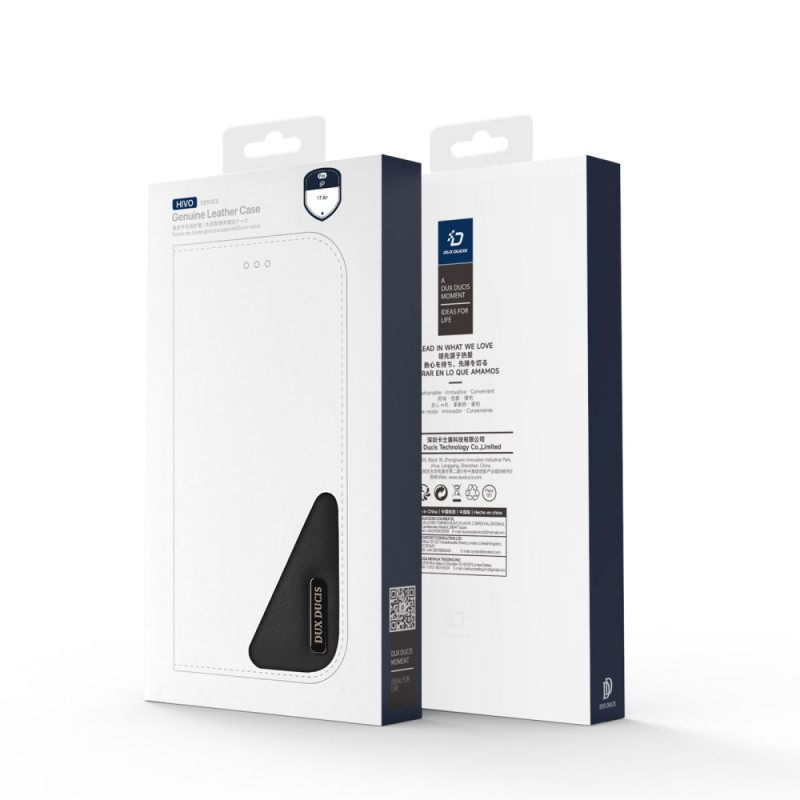 Folio-hoesje iPhone Air Telefoonhoesje Hivo-serie Dux Duci