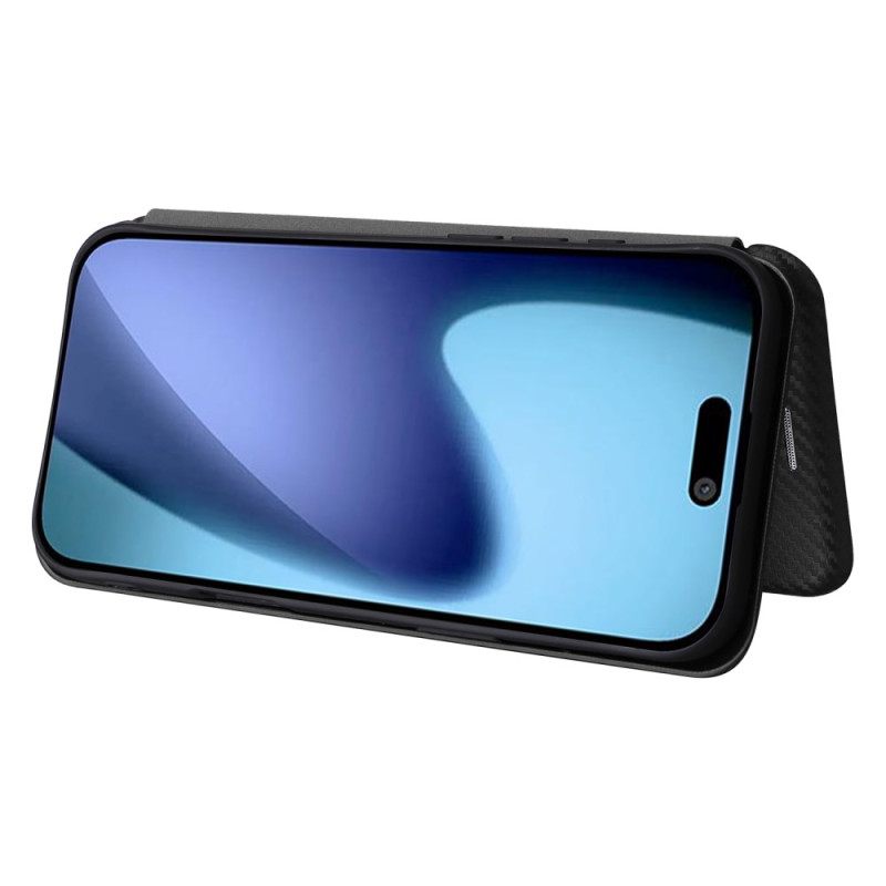 Folio-hoesje iPhone Air Telefoonhoesje Koolstofvezel