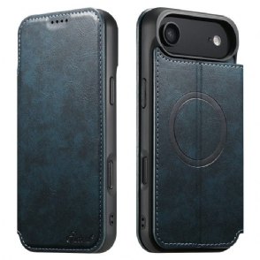 Folio-hoesje iPhone Air Telefoonhoesje Magsafe-compatibel In Vintage Stijl