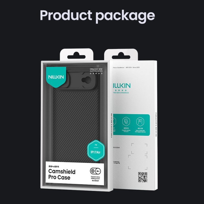 Hoesje iPhone Air Camshield Pro Series Nillkin Bescherming Hoesje