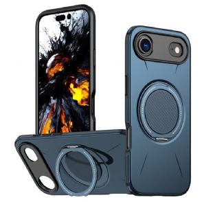 Hoesje iPhone Air Magsafe Met Draaibare Houder In Metallic Stijl