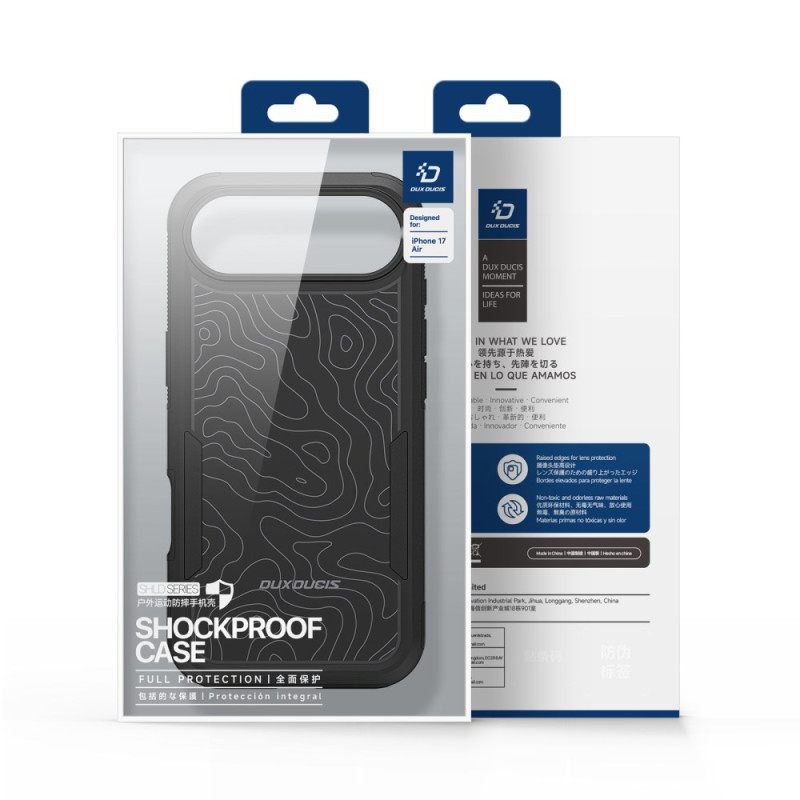 Hoesje iPhone Air Magsafe Shld-serie Dux Ducis Bescherming Hoesje