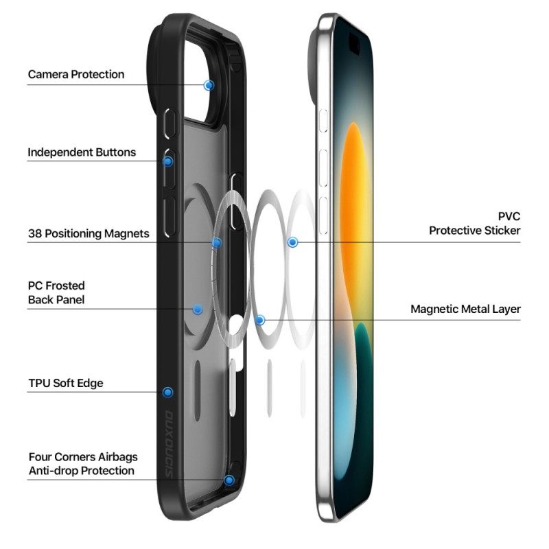 Hoesje iPhone Air Magsafe Yind-serie Dux Ducis