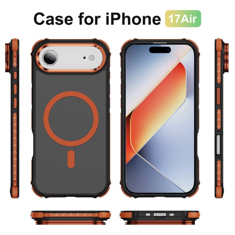 Hoesje iPhone Air Tweekleurige Magsafe-houder En Compatibiliteit Bescherming Hoesje