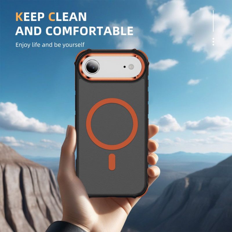 Hoesje iPhone Air Tweekleurige Magsafe-houder En Compatibiliteit Bescherming Hoesje