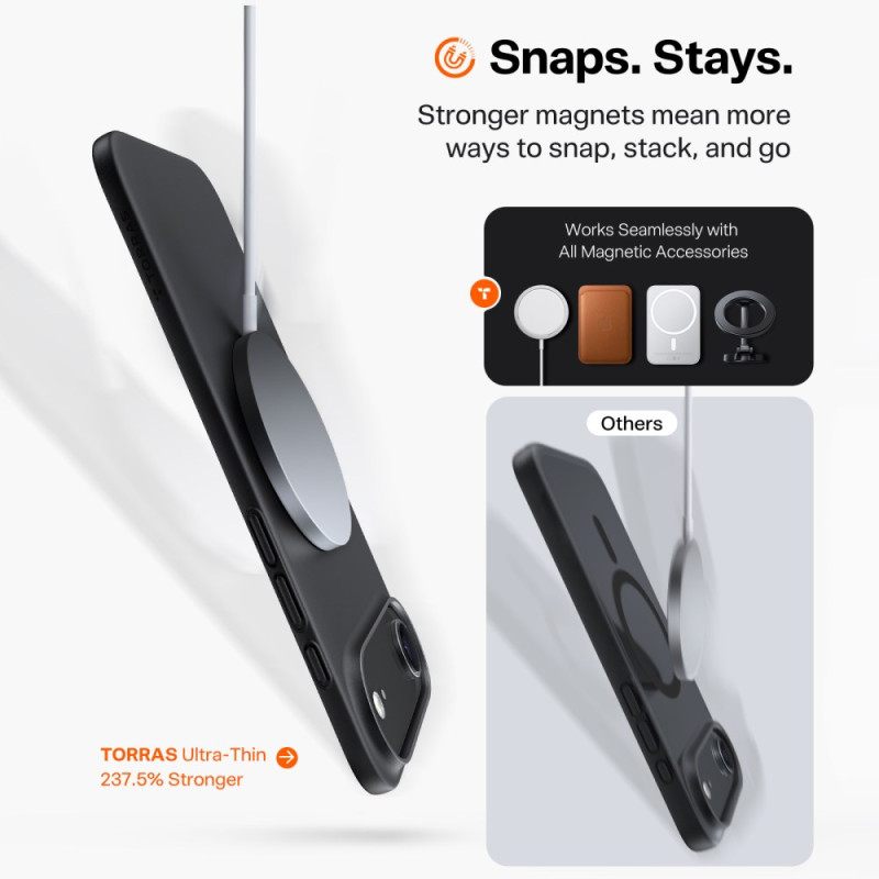 Hoesje iPhone Air Ultradunne Magsafe-compatibel