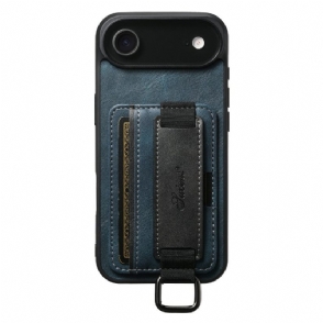Hoesje Voor iPhone Air Kaarthouder En Riemhouder