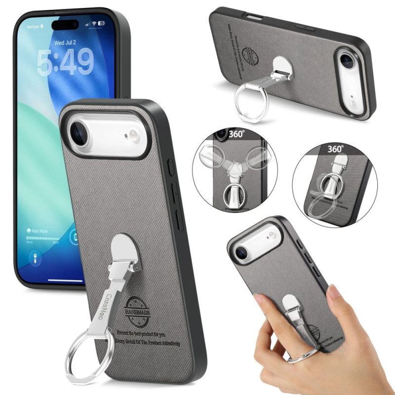 Hoesje Voor iPhone Air Met Opvouwbare Standaard En Keperstof