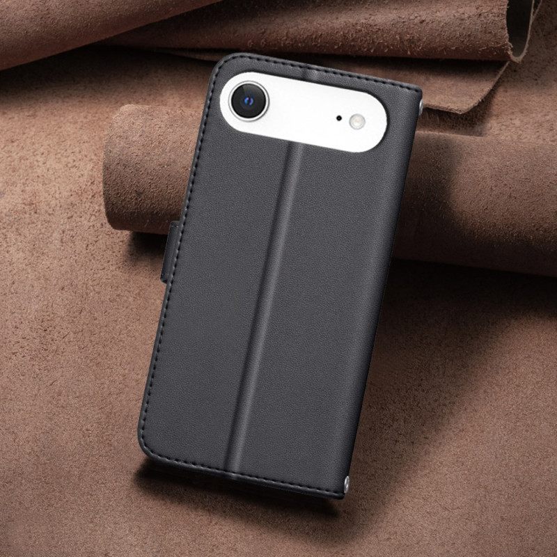 Leren Hoesje iPhone Air Eerste Klas Bescherming Hoesje