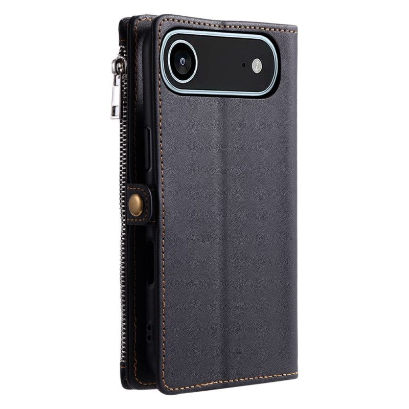 Leren Hoesje Voor iPhone Air Vintage Design