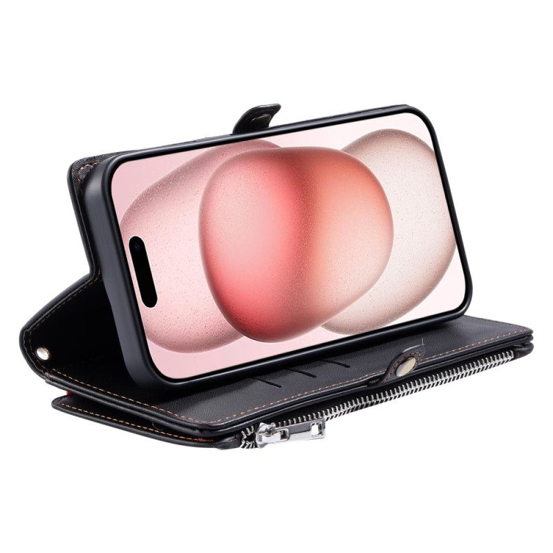 Leren Hoesje Voor iPhone Air Vintage Design